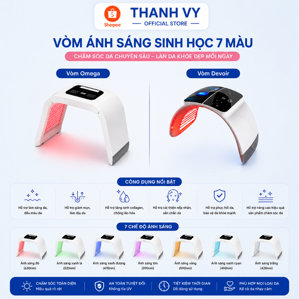 เครื่องแสงชีวภัณฑ์บํารุงผิว - Omega Light Dome - Devoir Biological Light Dome