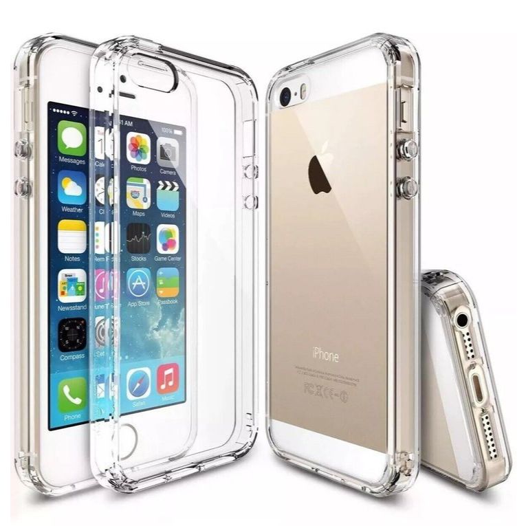 เคส Iphone 5 iphone 5E Iphone iphone 5G ip SE 1 Ip SE 2019 เคส TPU ใสกันกระแทกโปร่งใส