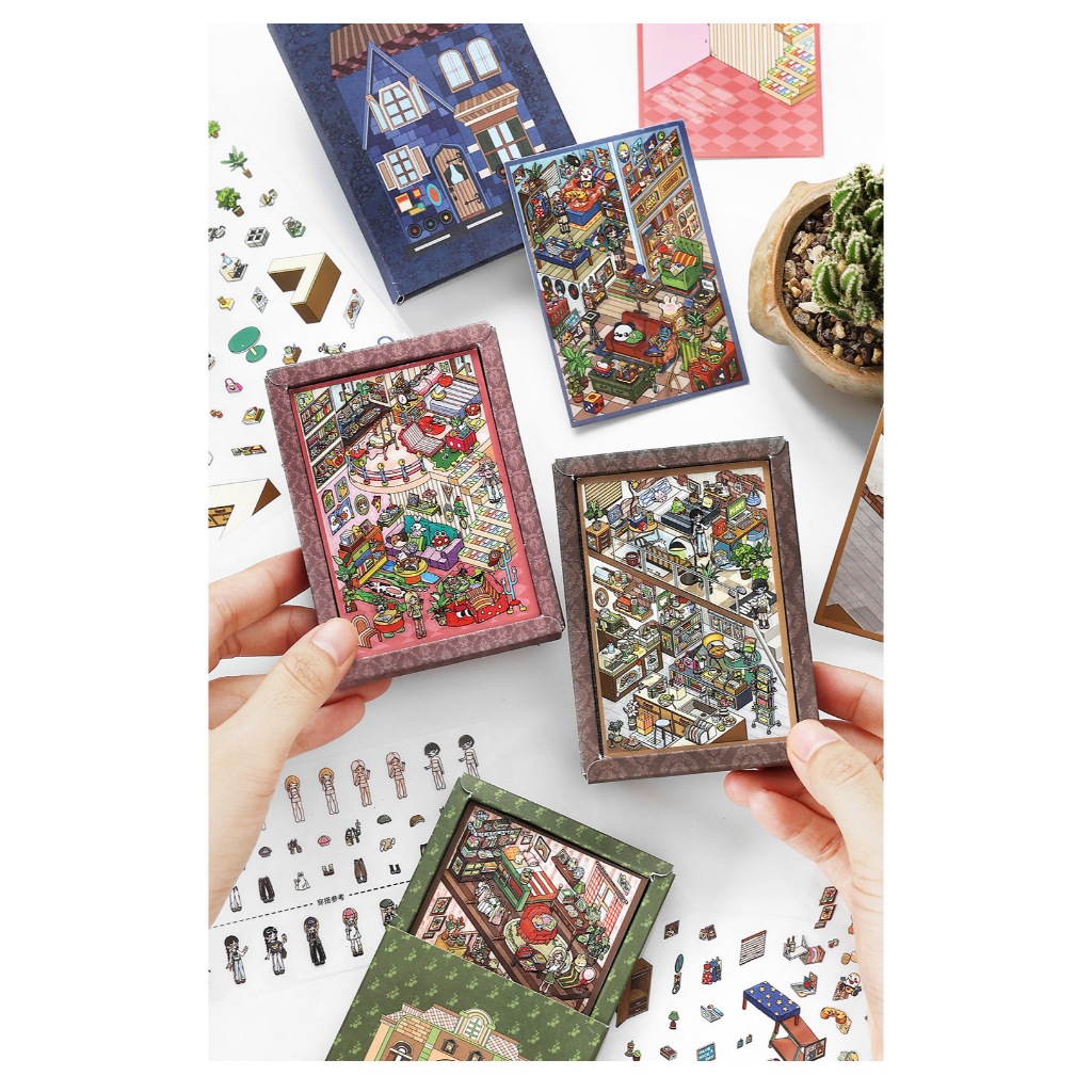สติ๊กเกอร์ 3D [DANN.Studio] - Sweet Home Collection-Part 10 (Infeel.Me) - INF-M10