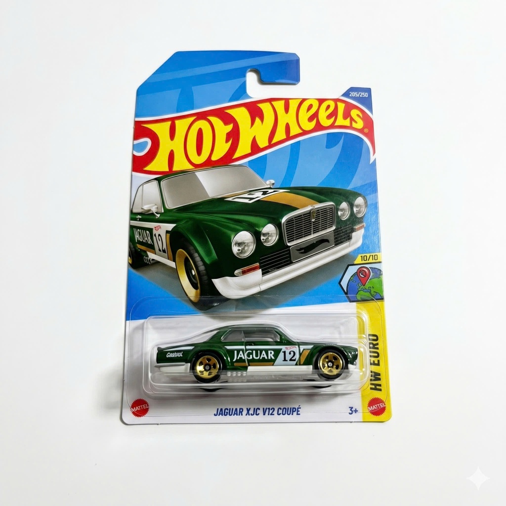MiniToys Hot Wheels JAGUAR XJC V12 COUPE รถโมเดล