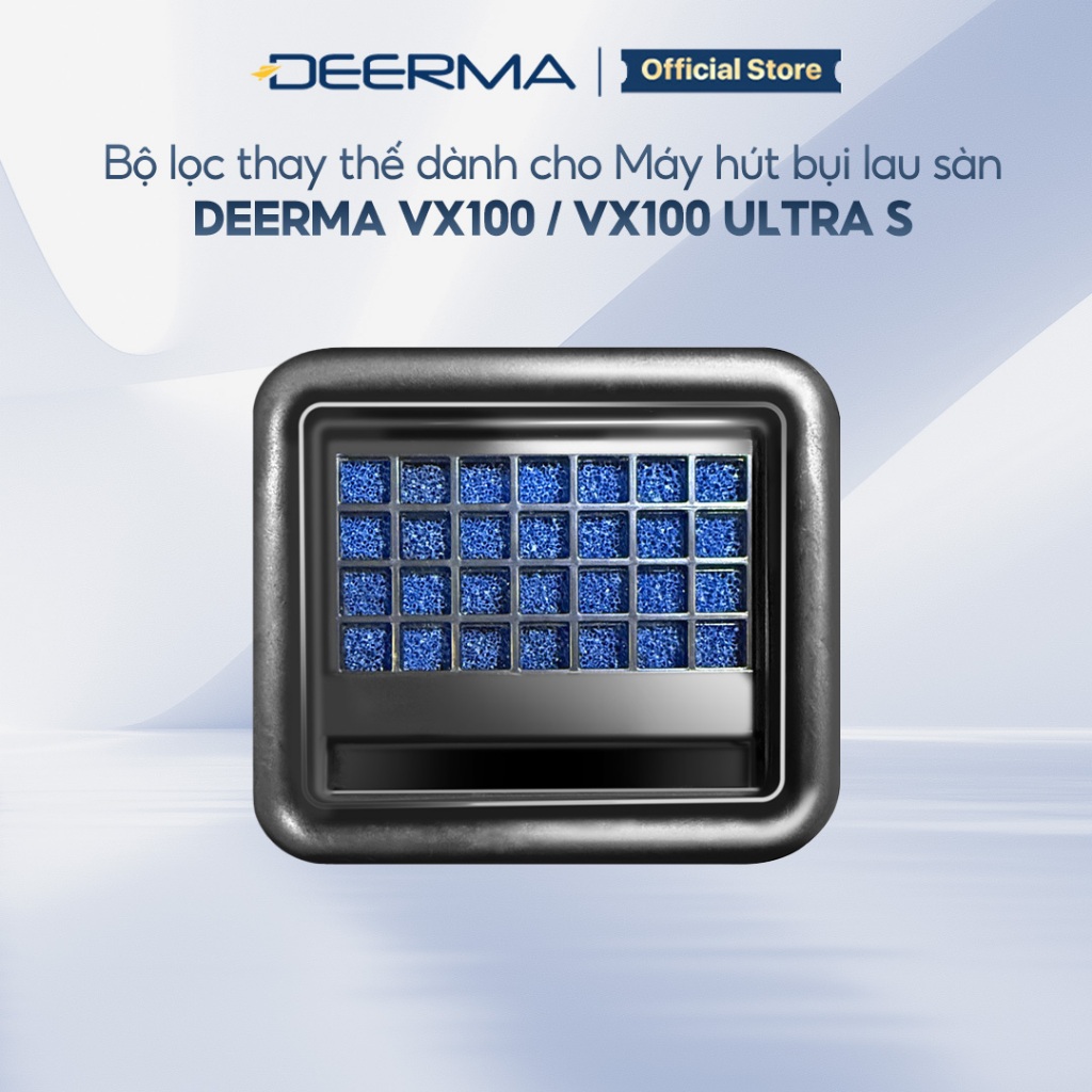 ไส้กรองทดแทนสําหรับเครื่องดูดฝุ่นตั้งพื้น Deerma VX100/ VX100 ULTRA S อุปกรณ์เสริมของแท้