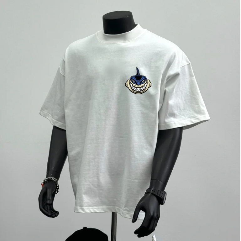 เสื้อยืด Shark Unisex New Smile อ่อนเยาว์และไดนามิก