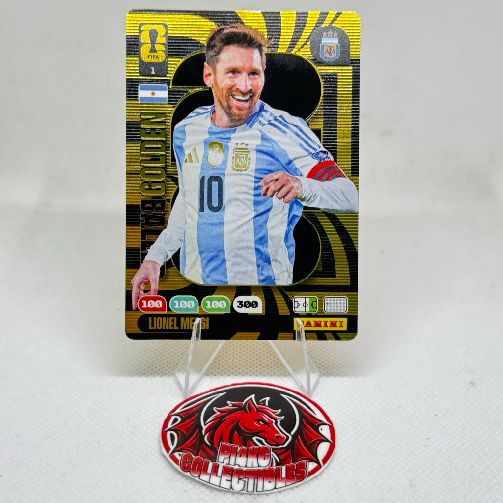 [SUPER RARE] Golden Ballerina Panini FIFA World Cup 2026 การ์ดผู้เล่น (ฟรีการ์ดสุ่ม + ท็อปโหลด + แขน)