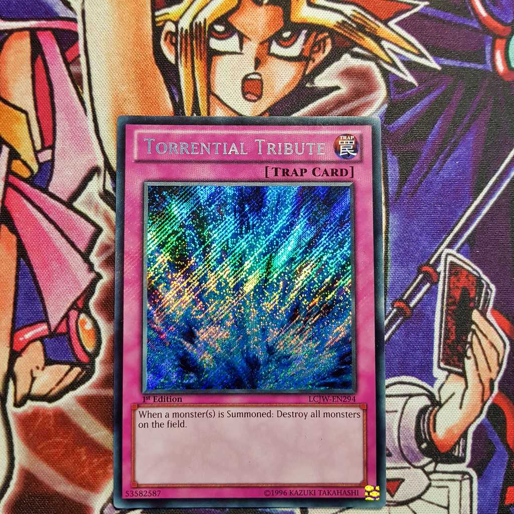 การ์ด Yugioh ของแท้ | ขอแสดงความเสียใจ | LCJW ความลับหายาก.