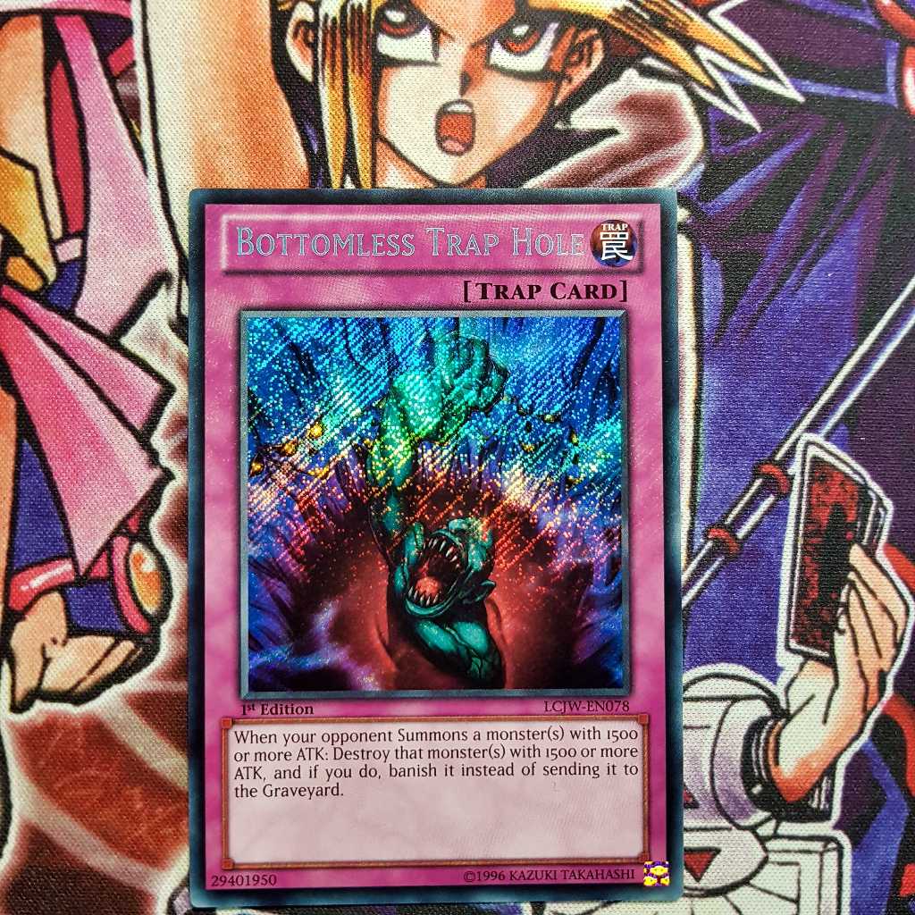 การ์ด Yugioh ของแท้ | รูดักแบบไม่มีก้น | LCJW ความลับหายาก.