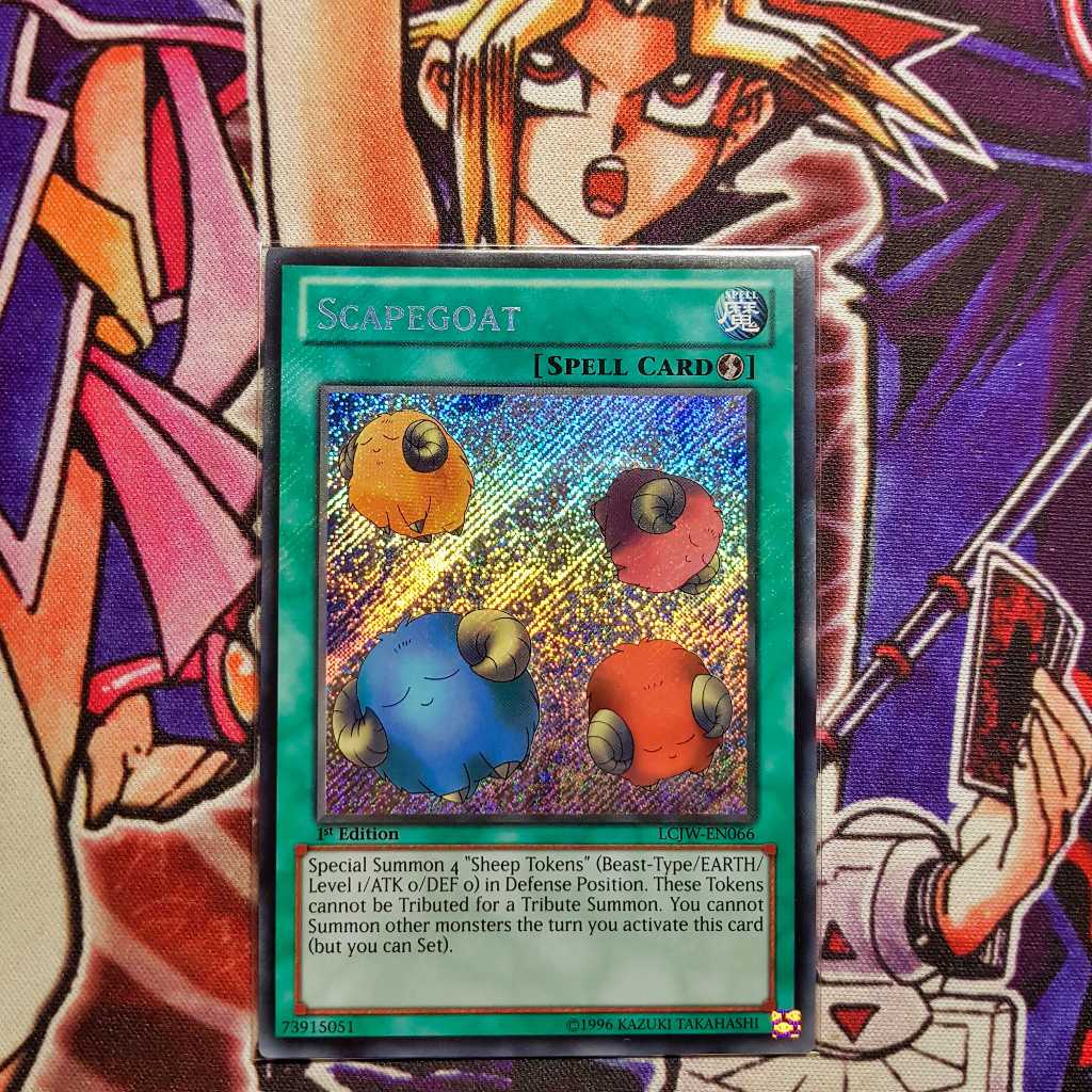 การ์ด Yugioh ของแท้ | สคาปรีกาท | LCJW ความลับหายาก.