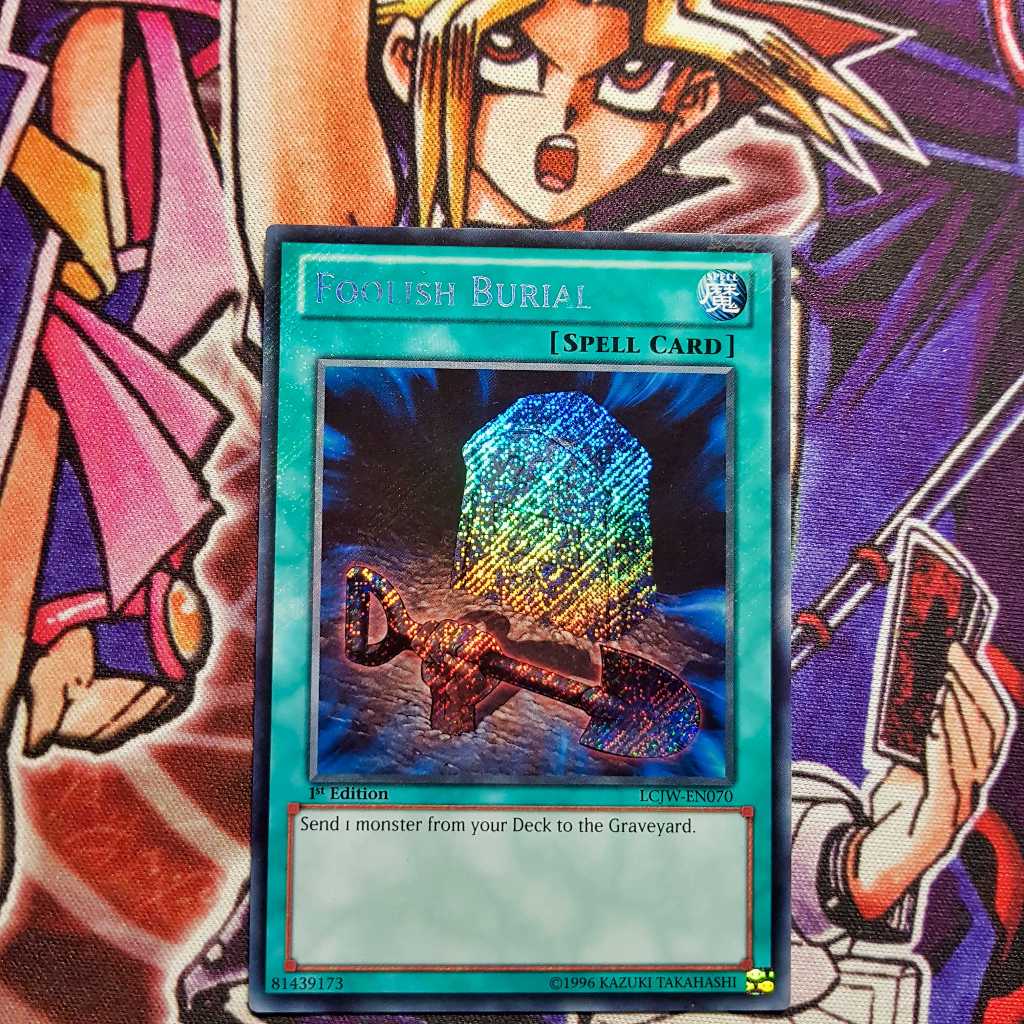 การ์ด Yugioh ของแท้ | คนโง่บุรี | LCJW ความลับหายาก.