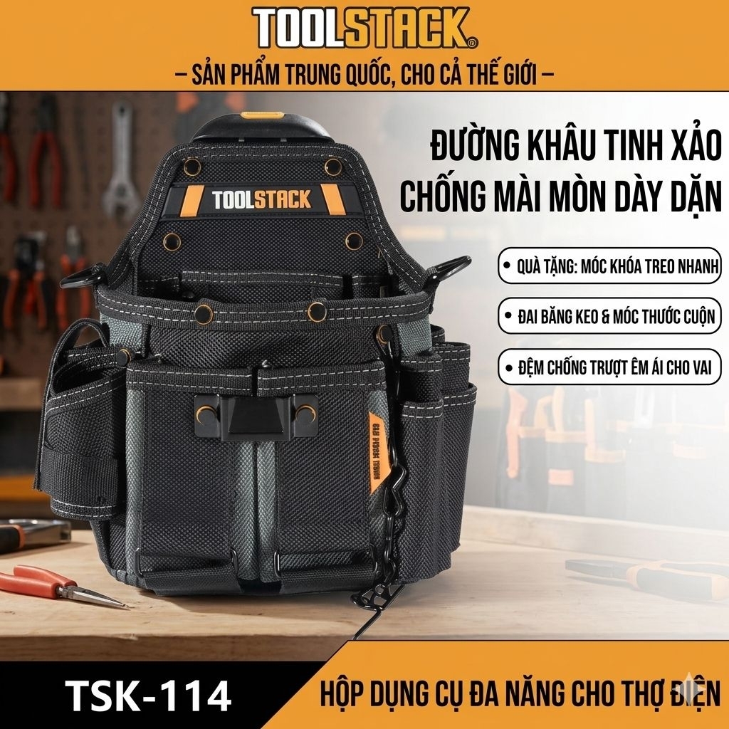 Toolstack กระเป๋าเครื่องมือ รหัส stk 114