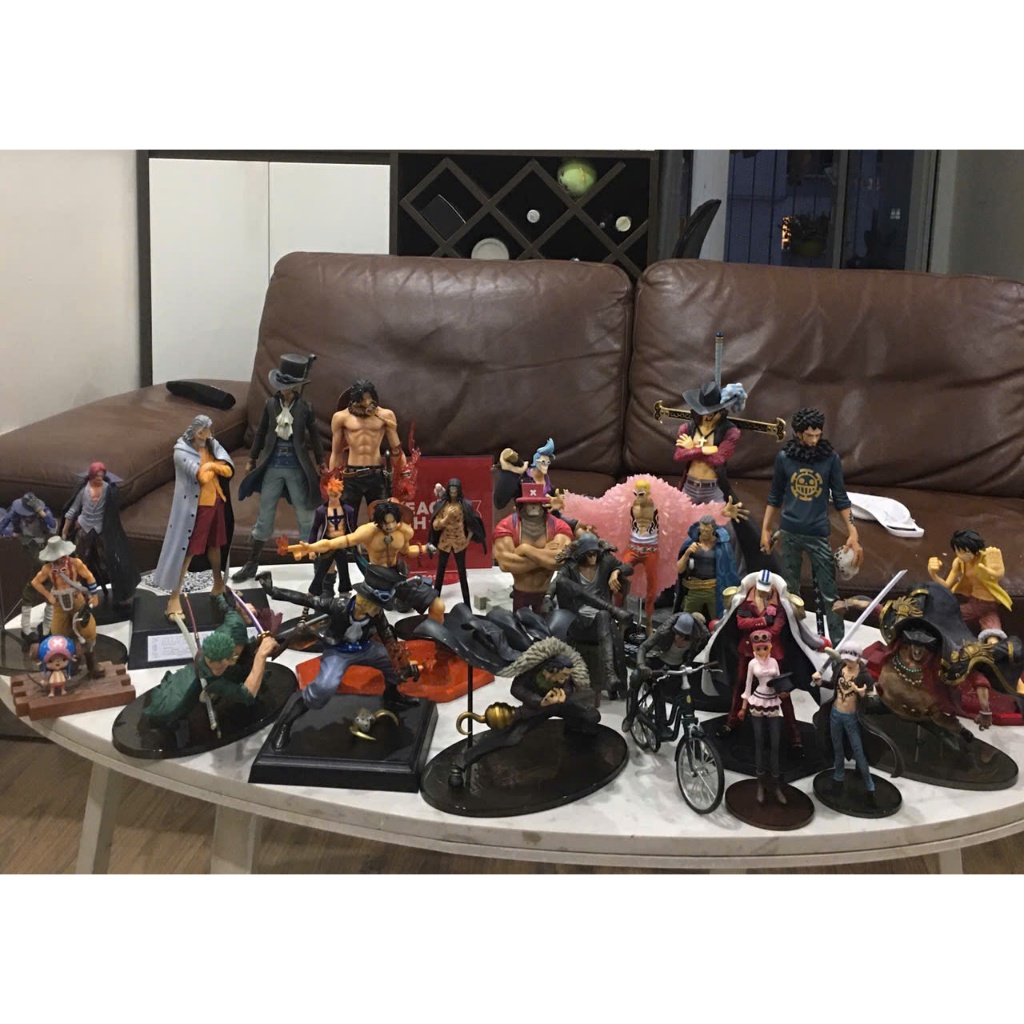 (OFFICIAL) โมเดลญี่ปุ่นแท้ One Piece Marshall, Koala, Ben Beckman, Crocodile Mr.0... 2ND, L5T6