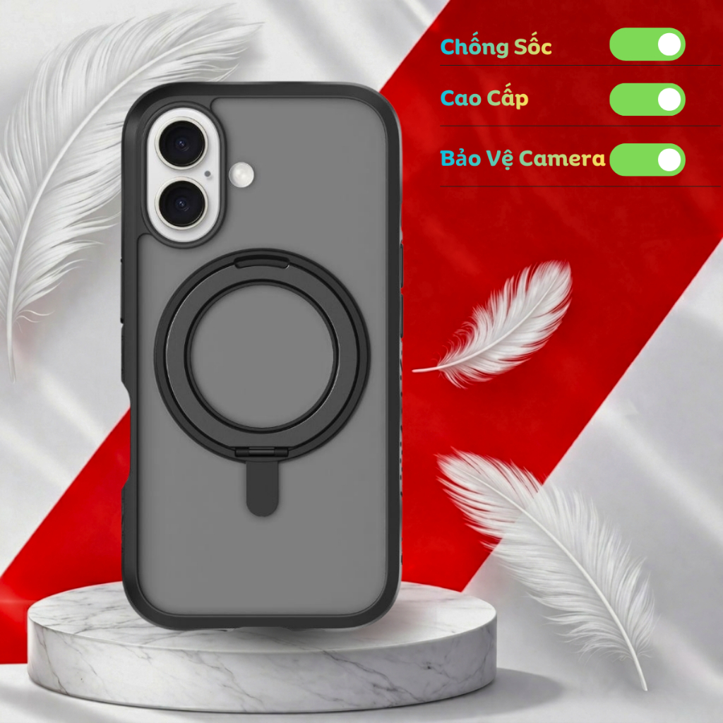 LAUT Crystal Matter iPhone 16 Plus Case - กันกระแทก ป้องกันกล้อง คุณภาพสูง หรูหรา