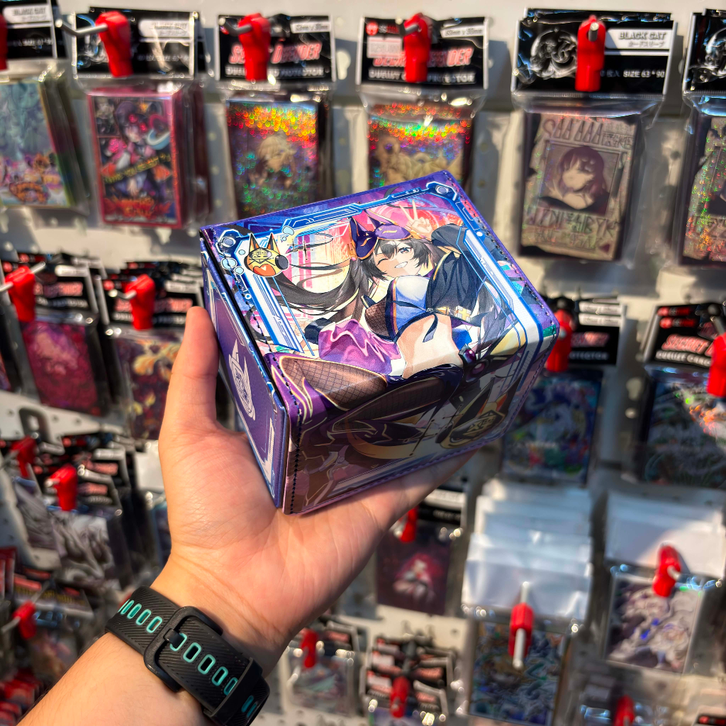 ซองใส่บัตรหนังกล่องสํารับพร้อมตัวอักษร Yugioh: Exosister, Tratrix, Labrynth,...