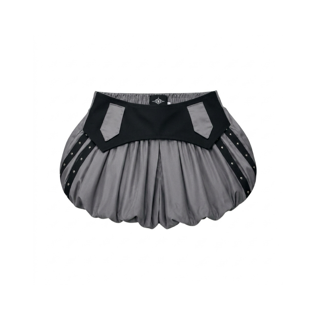 สีเทา PUMPKIN PANTS - MINI SKIRT ASTERACEAE ของแท้