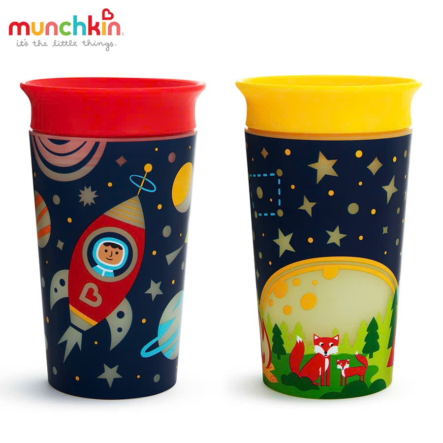 Munchkin Miracle 360 องศา Anti-Spill Glowing Cup for Baby (266ml)