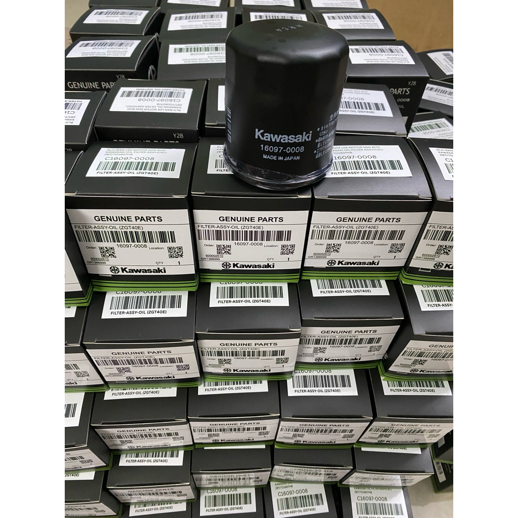 KAWASAKI กรองน้ํามันคาวาซากิ _ กรองน้ํามันคุณภาพสูงสําหรับ NINJA 300->1400cc-Z 300->1000-ZX25->1400c
