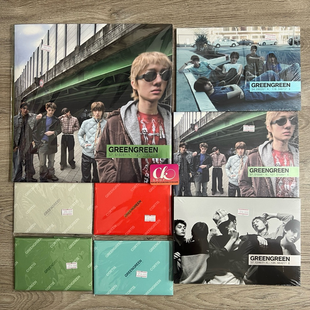 ชุดภาพถ่าย CORTIS ALBUM - สีเขียว