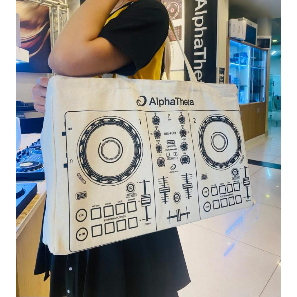 (ของขวัญ) กระเป๋าผ้าแคนวาสสําหรับ Ddj FLX2/Flx4