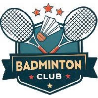 โลโก้เสื้อ BADMINTON - รูปลอกรีดความร้อนราคาถูก 7cm