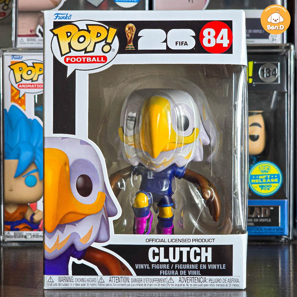 FUNKO POP Fiko POP รูปฟุตบอล: FIFA World Cup 2026 - คลัทช์ 84