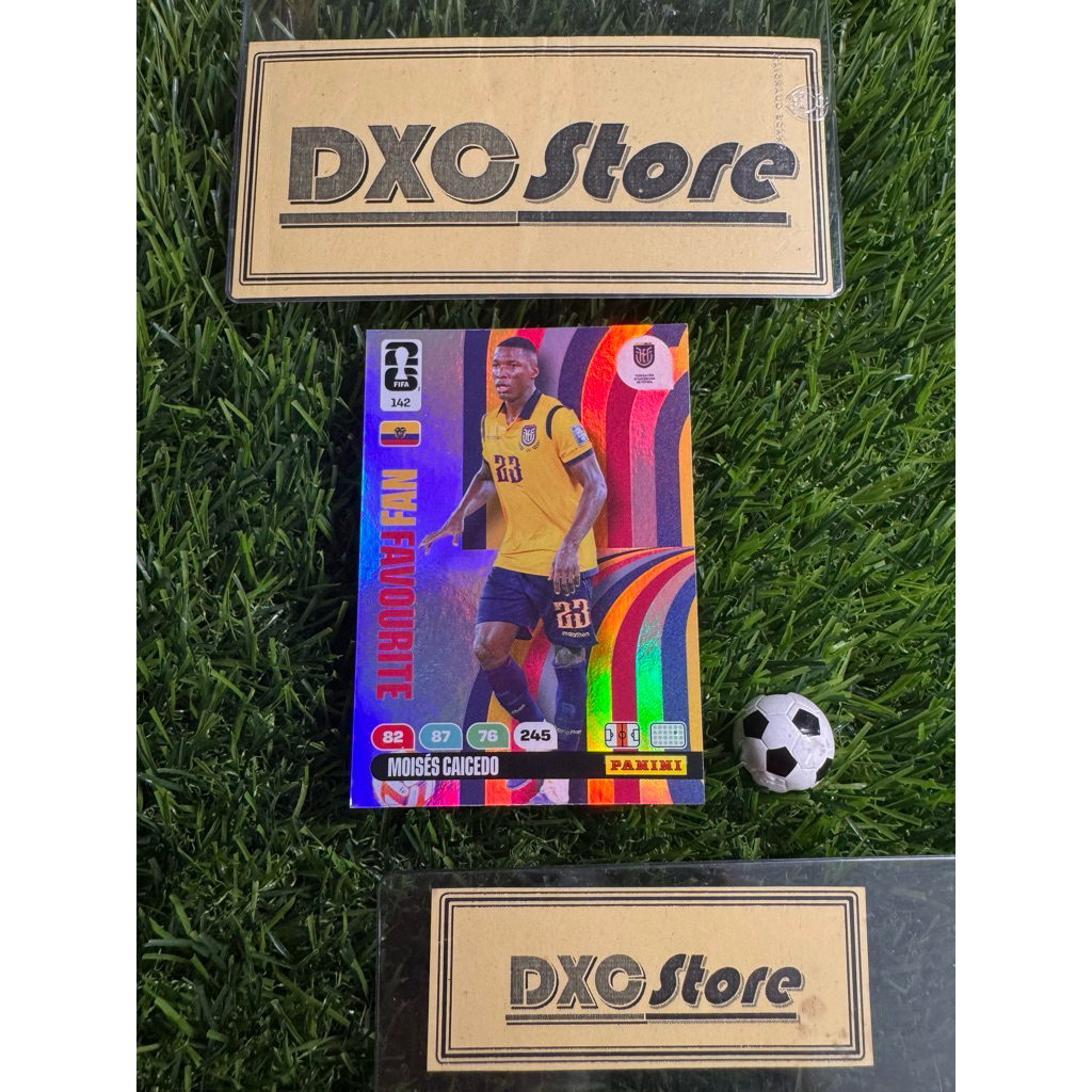 [ ของแท้ ] - พัดลมโปรดปราน - PANINI ADRENALYN XL WORLD CUP 2026 - MOISES CAICEDO (ECUADOR)