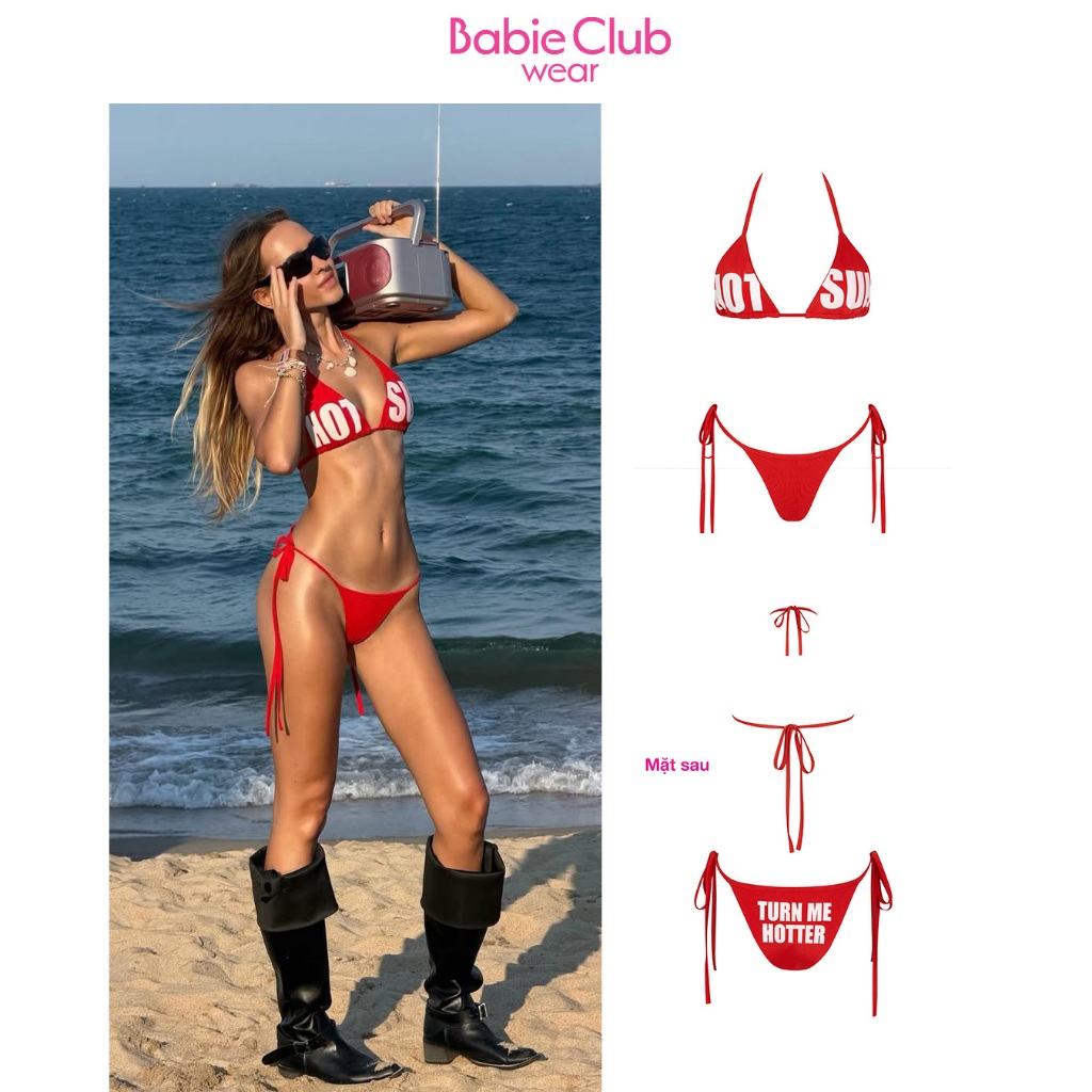 BABIE CLUB | TURN ME HOTTER BIKINI