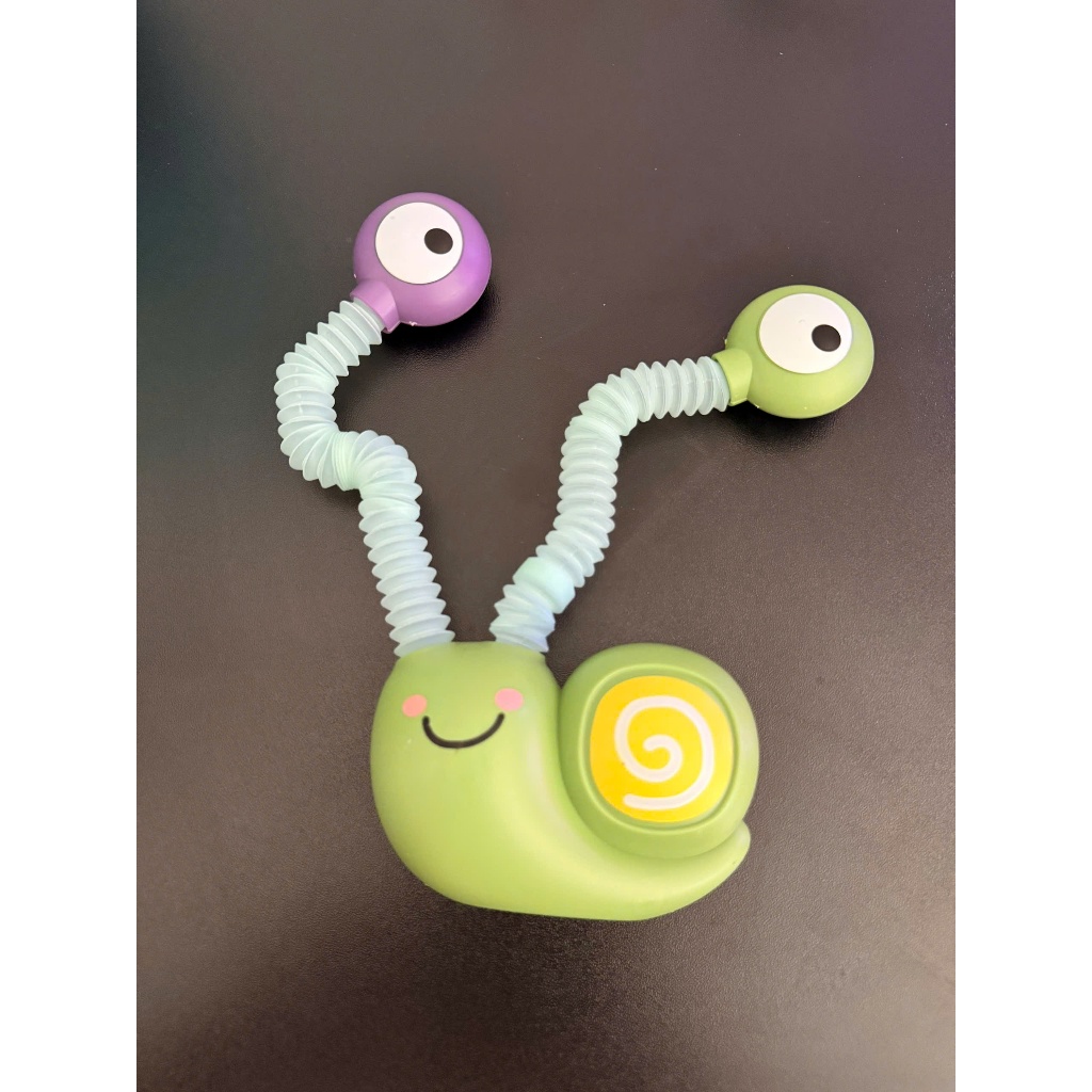 Pop Tube Stretch Slug Toy ไม่มีไฟ