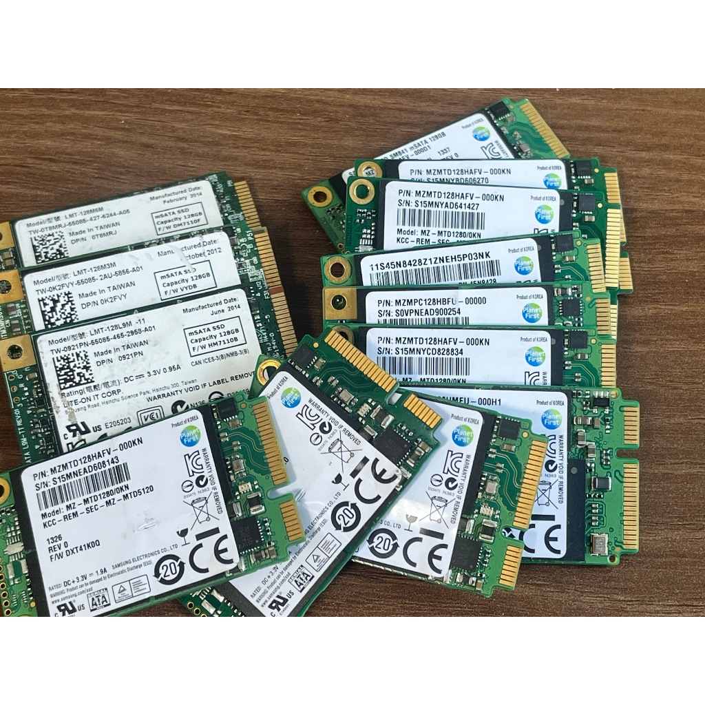 Msata 128GB SSD สินค้าแท้มือสอง