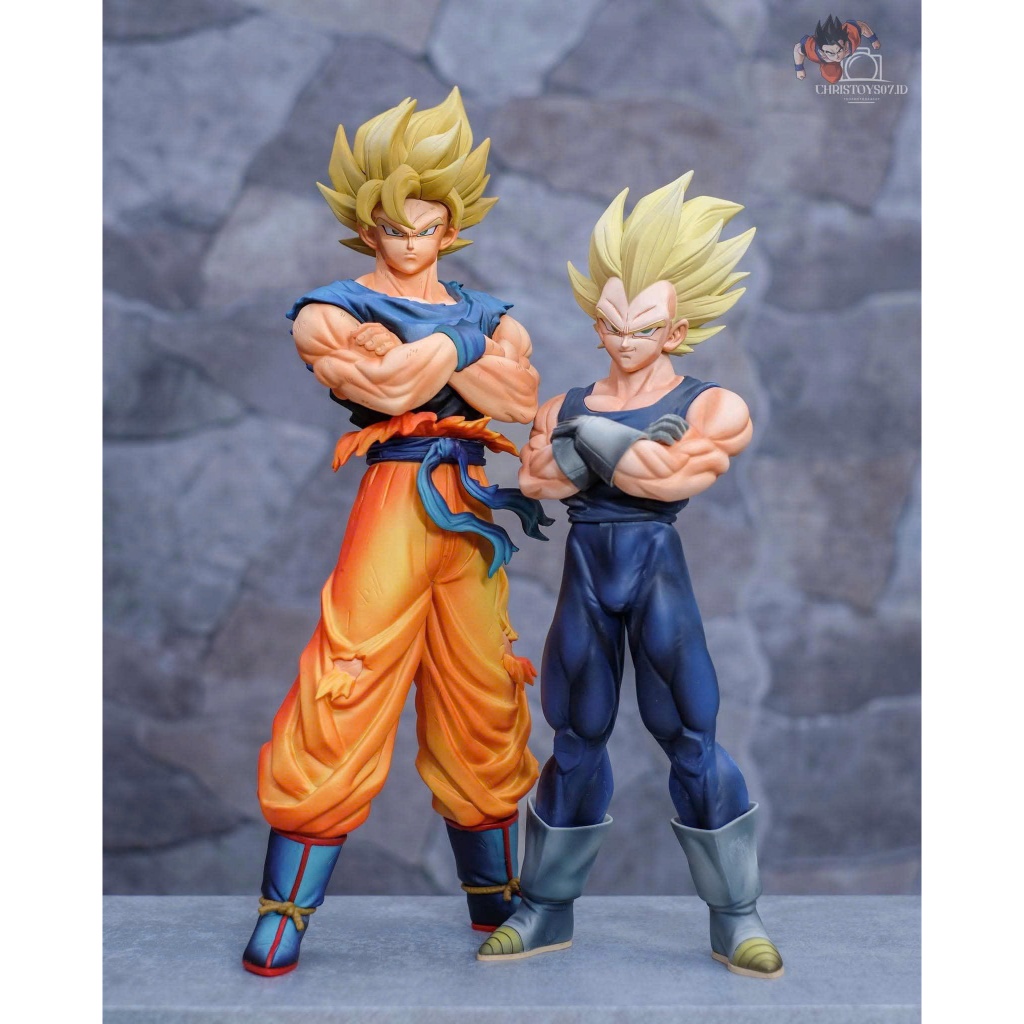 29ซม. - โมเดลคุ & Vegeta SSJ2 YJ Studio - ดราก้อนบอล