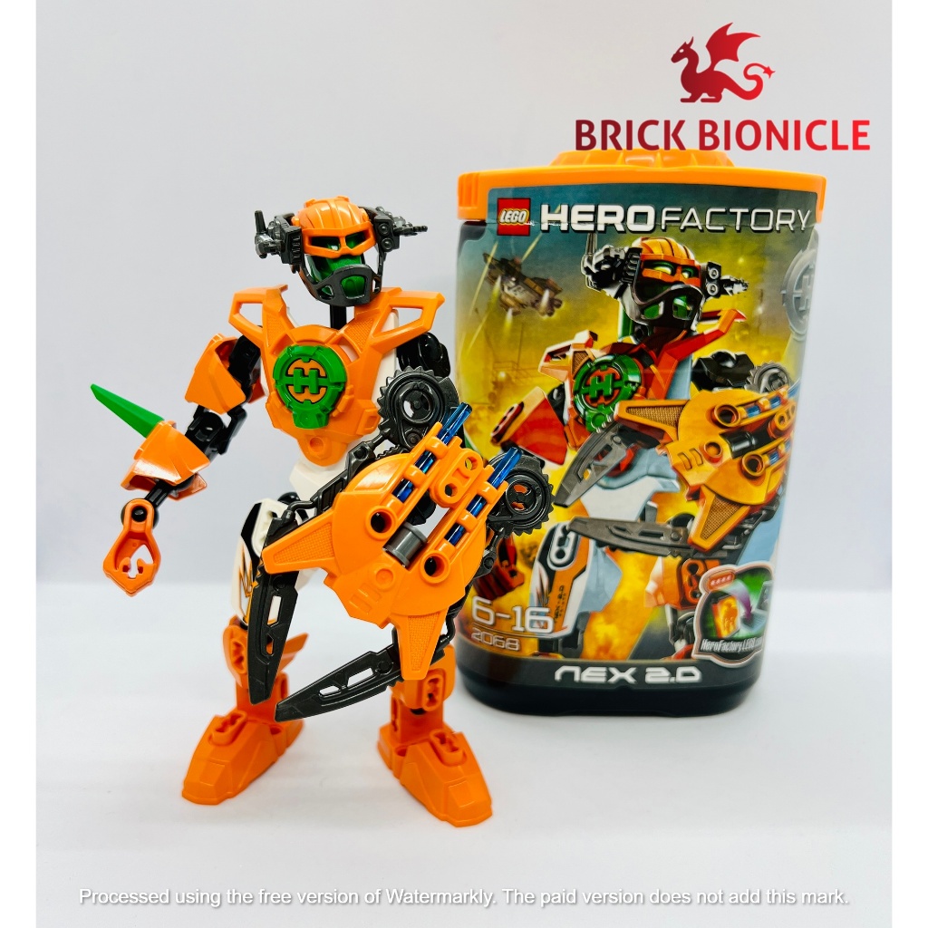 HERO FACTORY - HERO FACTORY ASSEMBLY TOY - 2068 Nex 2.0