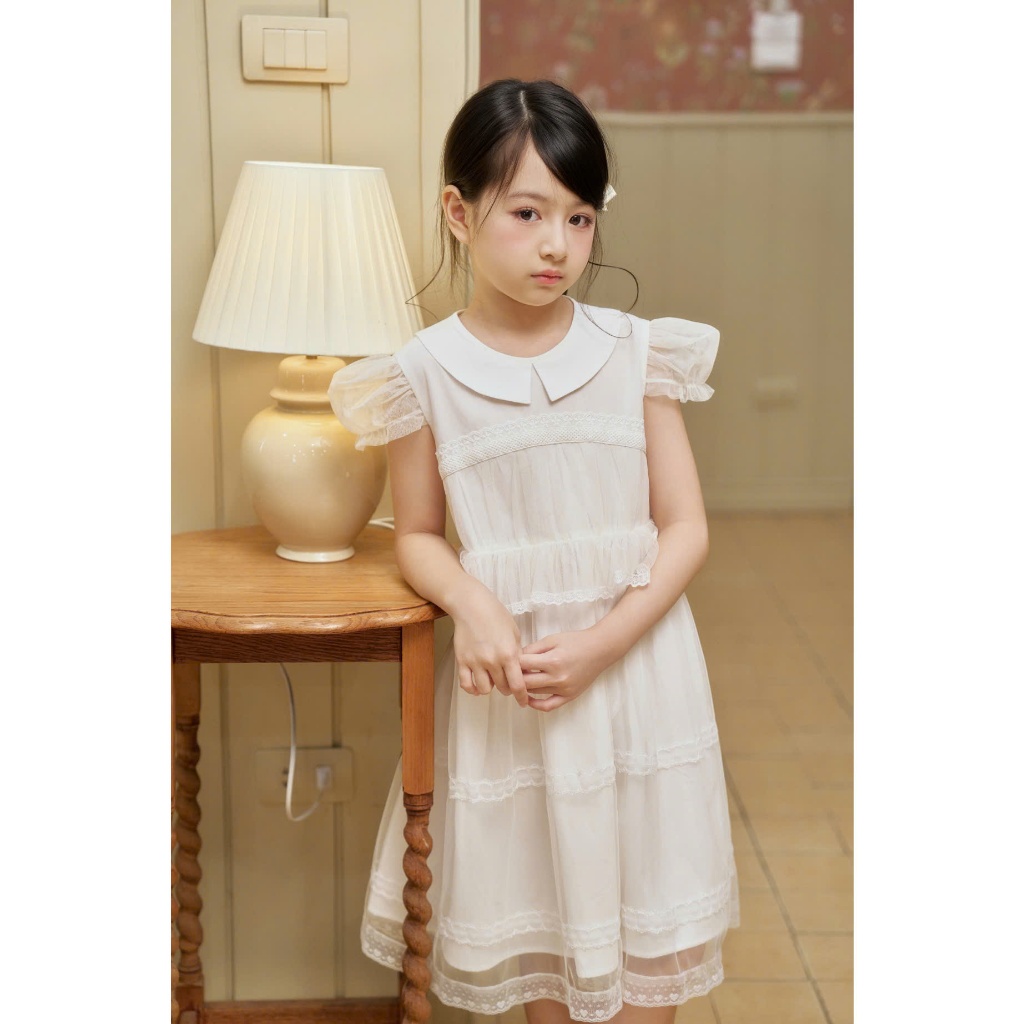 [ SolLa Baby ] VIDIA DRESS - ชุดเจ้าหญิงเด็กผู้หญิงลูกไม้ตาข่ายคุณภาพสูง, ชุดเด็กทารกผู้หญิง