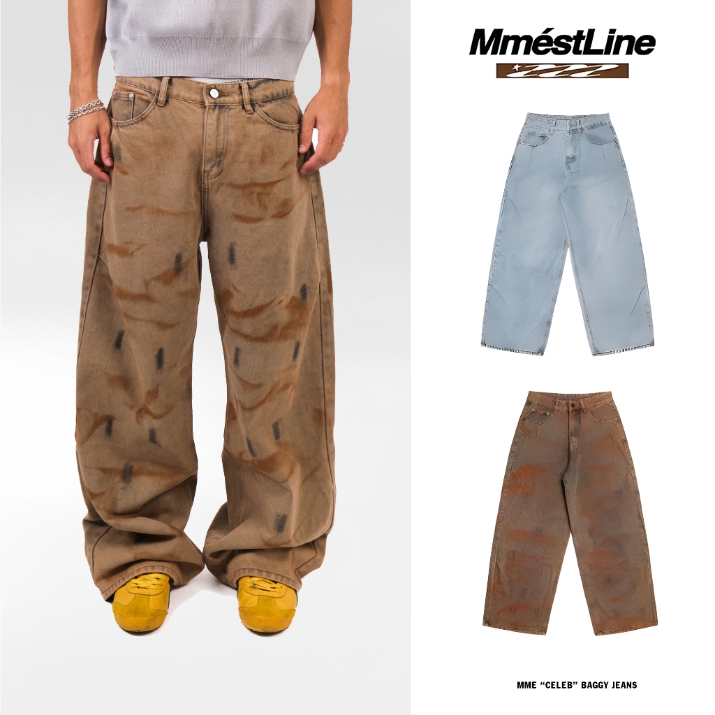 เสื้อกล้ามCELEB Baggy Premium Denim Jeans