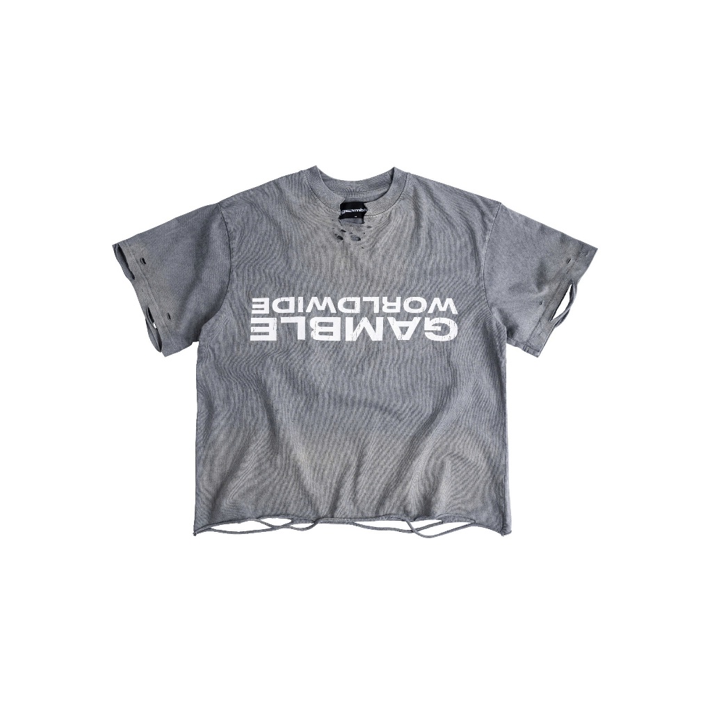 UPSIDE DOWN TEE / เสื้อยืด / GAMBLE WORLDWIDE