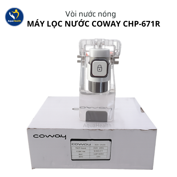 ก๊อกน้ําร้อนและเย็นของแท้สําหรับเครื่องกรองน้ํา Coway CORE CHP-671R