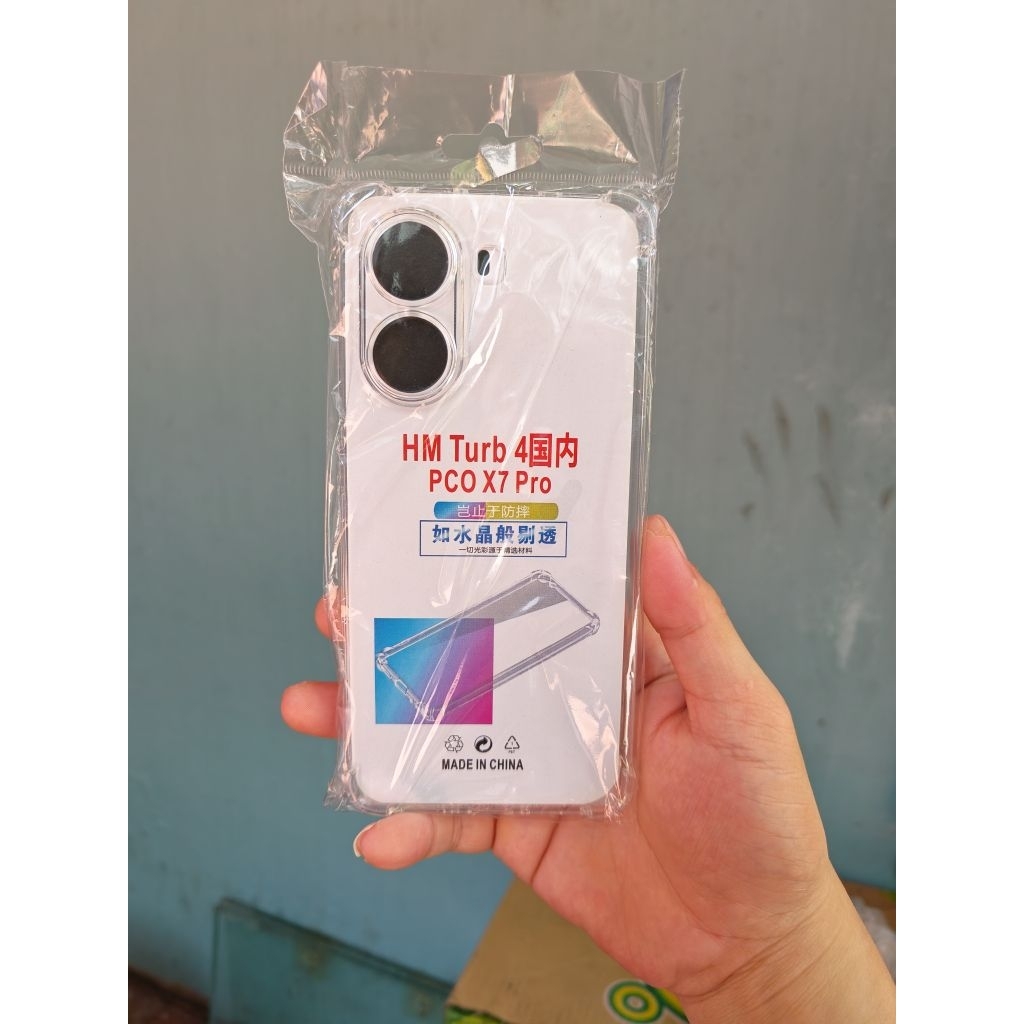 Redmi Turbo 4 เคสกันกระแทกแบบใส Redmi Turb 4 PCO X7 Pro - ซิลิโคนบางและเบา