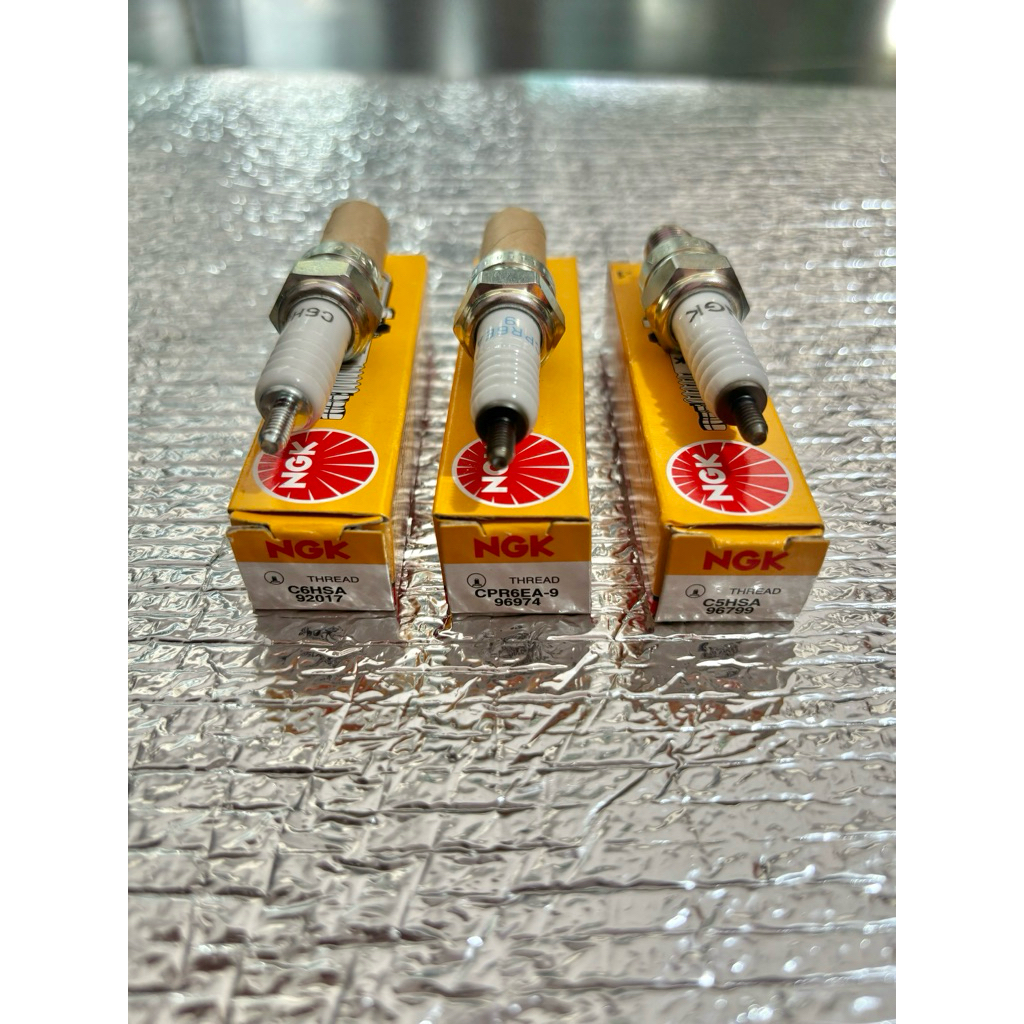 หัวเทียน NGK ของแท้ SHORT-LONG LEGS C5HSA/C6HSA/CPR6EA-9