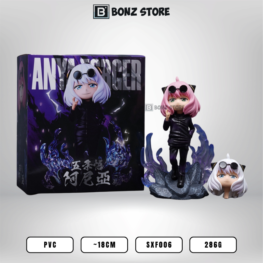 [Bonzstore] Spy x Family Model – Spy Family Anya คอสเพลย์ Gojo Satoru Character 18 ซม. – รูป PVC SXF