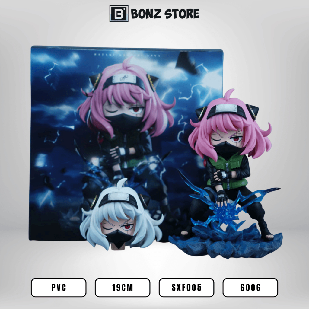 [Bonzstore] Spy x Family Model – Spy Family Anya คอสเพลย์ Kakashi ตัวละคร 19 ซม. – รูป PVC SXF005