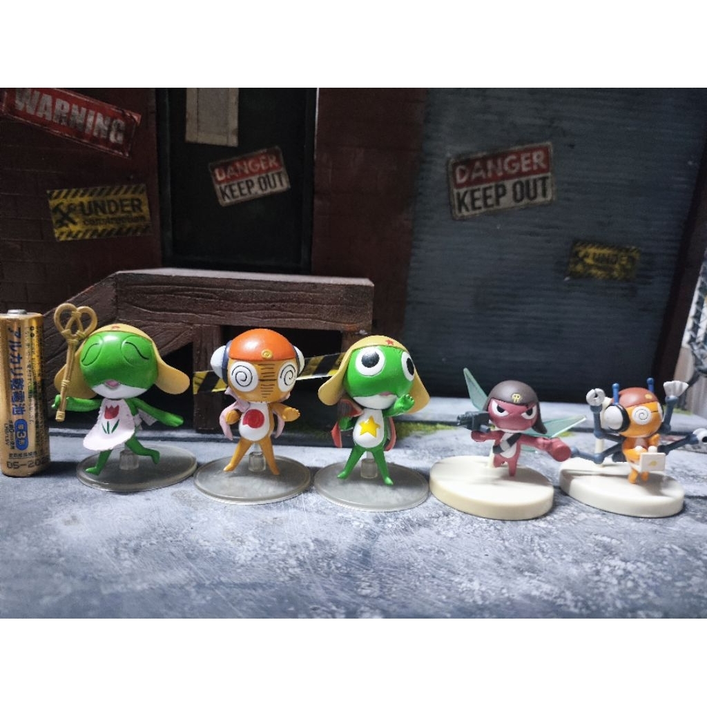 คอลเลกชันมะเดื่อ พวงกุญแจยูเนี่ยนกบเขียว keroro gunsou