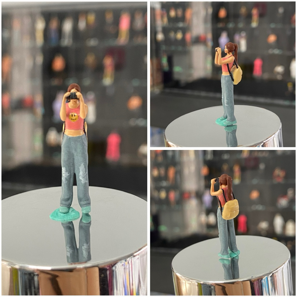 รูป 1:64 Photographer Mini – การถ่ายภาพตัวละคร Decor Diorama รุ่นรถ