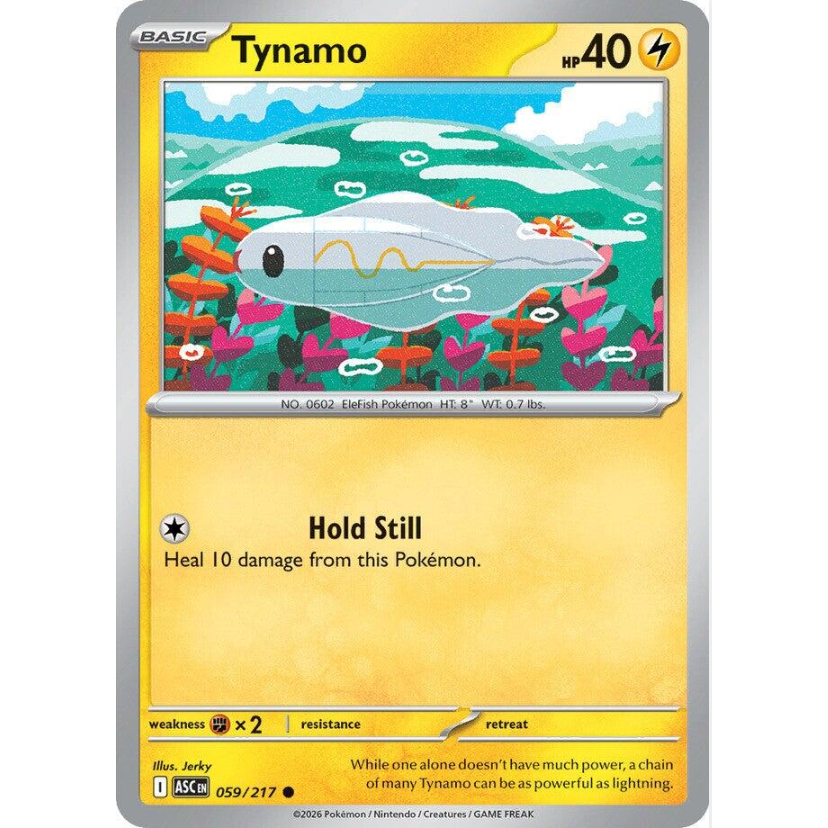 [การ์ดโปเกมอน TCG] Tynamo 059/217 ทั่วไป