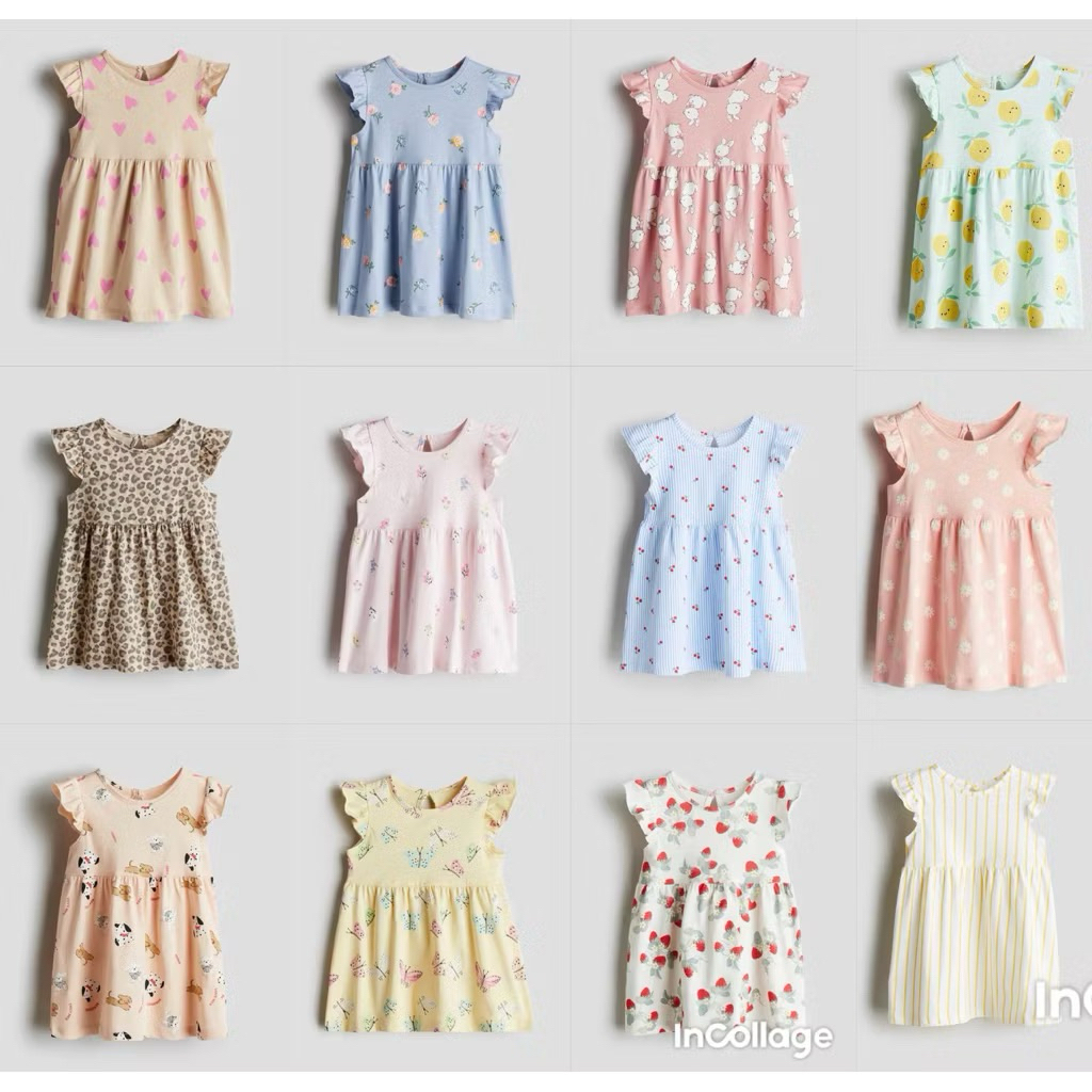 ชุดเดรสนางฟ้า HM ของเด็กผู้หญิงล่าสุด - ลิงค์ 2- HM052