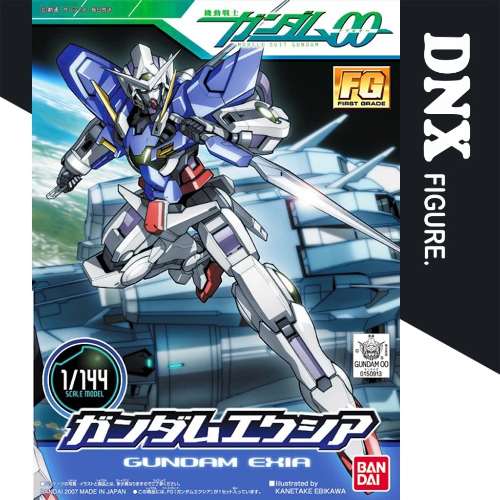 First Grade FG GN-001 Gundam Exia Assembly Model (ซีลใหม่)