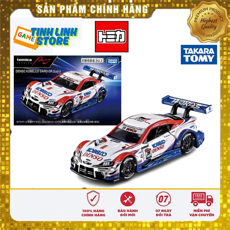 โมเดลรถแข่ง Tomica Premium - DENSO KOBELCO SARD GR Supra ของแท้
