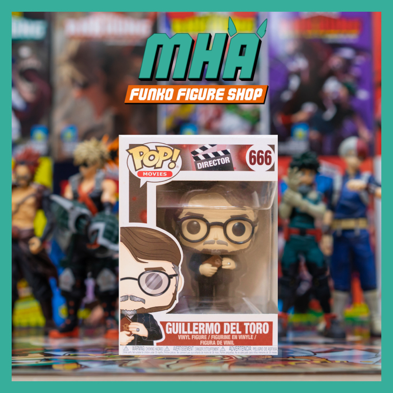 Funko Pop Movies ของแท้ - Director : Guillermo Del Toro 666 Box 9/10 Not Mint Model