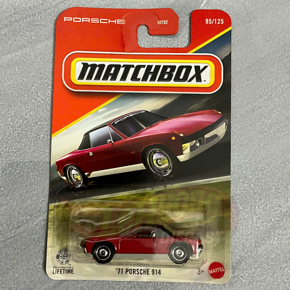 LeHuong Diecast - Matchbox 71 Porsche 914 รถโมเดล