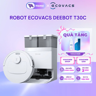 [ECOVACS]Robot hút bụi lau nhà Ecovacs Deebot T30C 2026 - 20000Pa - Giặt giẻ nước nóng - BH 2 năm