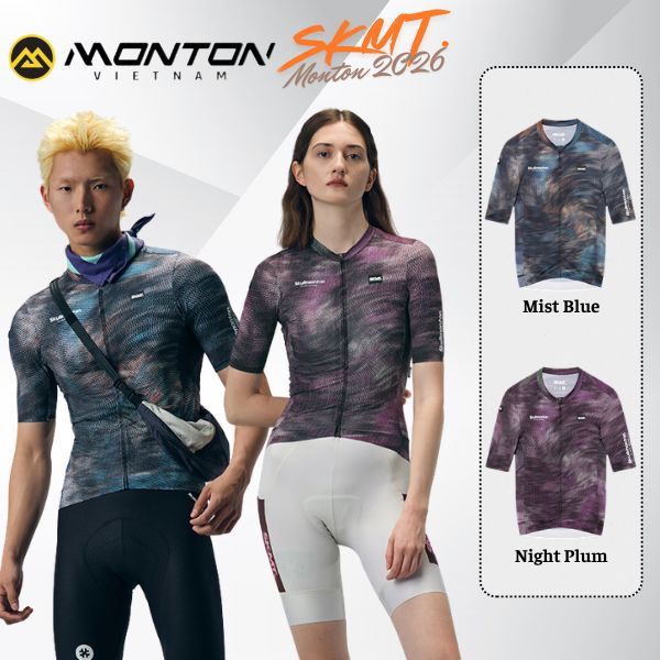 SKMT STARDUST ของแท้ MONTON 2026 SKMT STARDUST เสื้อแขนสั้นสําหรับผู้ชายและผู้หญิง