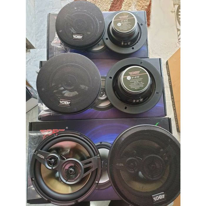 ชุดลําโพงประตูรถยนต์โคแอกเชียล 2 GB ขนาด 4-5-6 นิ้ว VT-612 VT-512 VT-412 TWO SOUND LINES