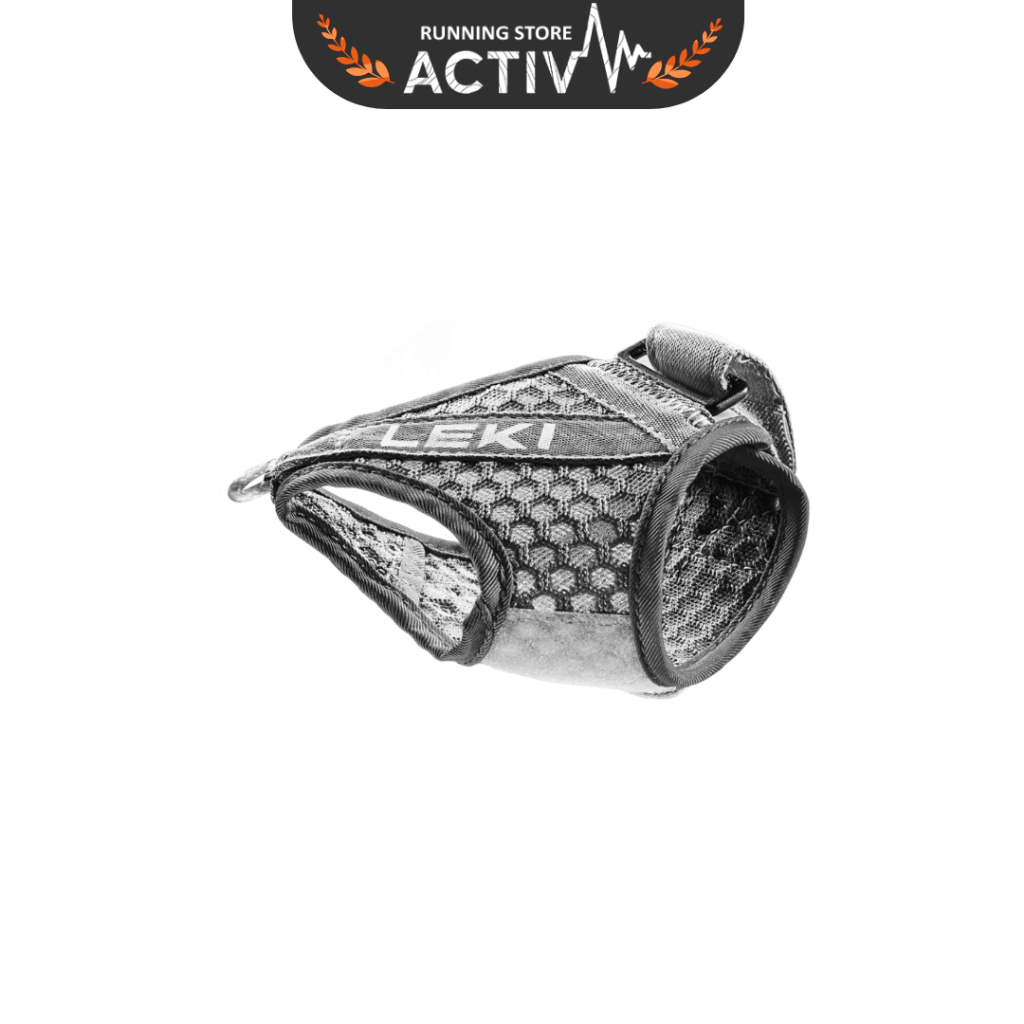 LEKI Shark Frame Strap Mesh Grey/Darkanthracite Gloves