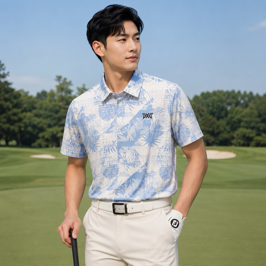 เสื้อกอล์ฟ PXG พร้อมรหัส PATTERNS คุณภาพสูง 013– MANY & LUXURY