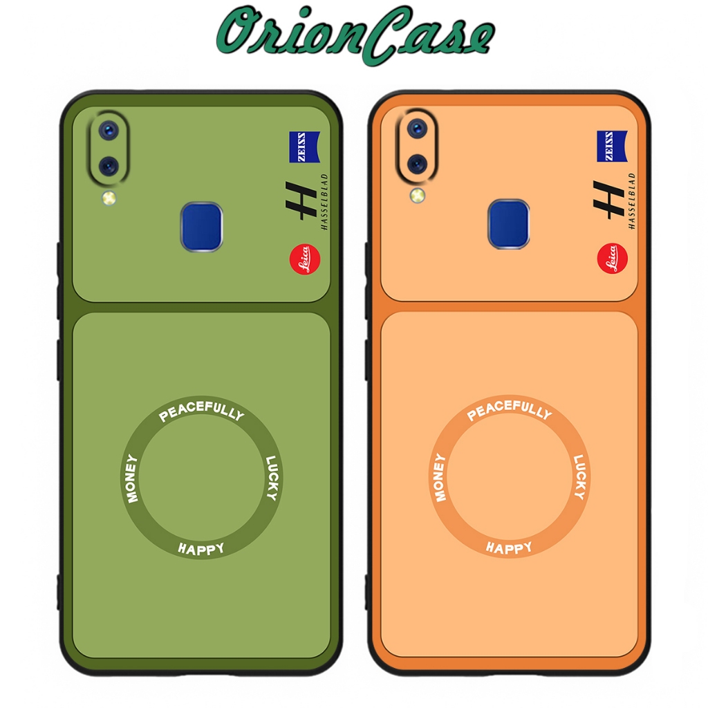เคส Vivo Y91 / Y91c / Vivo Y93 / Vivo Y95 พิมพ์ลายด้านหลัง 2 สี พื้นฐาน เทรนด์มาแรง